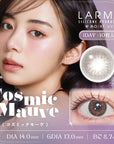 LARME Silicone Hydrogel Double Moist UV Cosmic Mauve