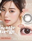 LARME Silicone Hydrogel Double Moist UV Gentle Grege