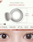 LARME Silicone Hydrogel Double Moist UV Gentle Grege