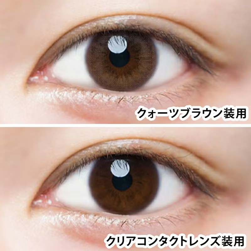 LuMia 1 Day Contact Lenses Quartz Brown