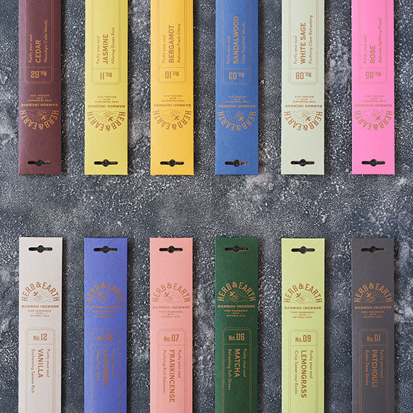 Nippon Kodo Herb&amp;Earth Bamboo Incense 20 Pieces