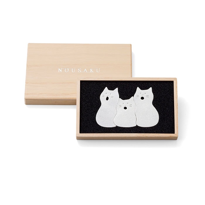 Nousaku Connectable Chopstick Rest - Cat