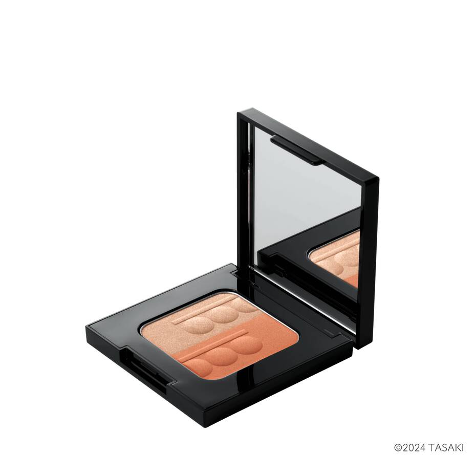 Shu Uemura X Tasaki Nacre Highlighter Blush Duo Palette