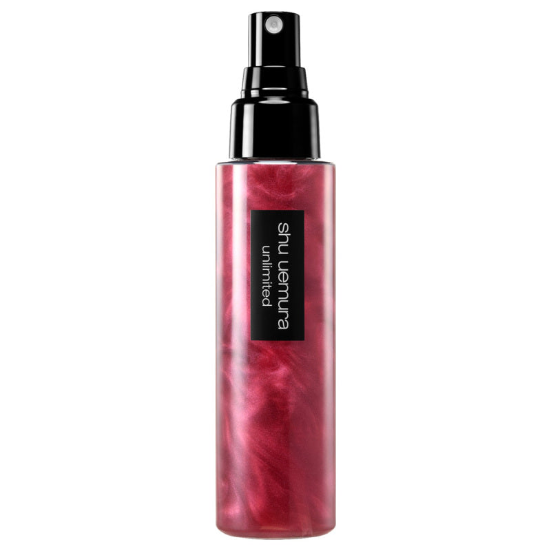 Shu Uemura Unlimited Makeup Fix Mist Red