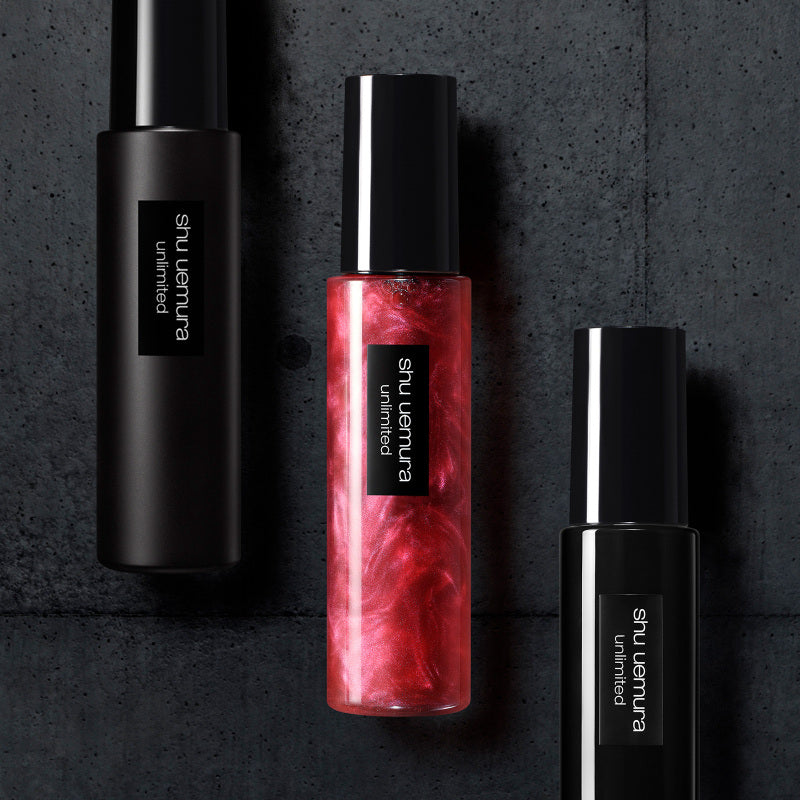 Shu Uemura Unlimited Makeup Fix Mist Red