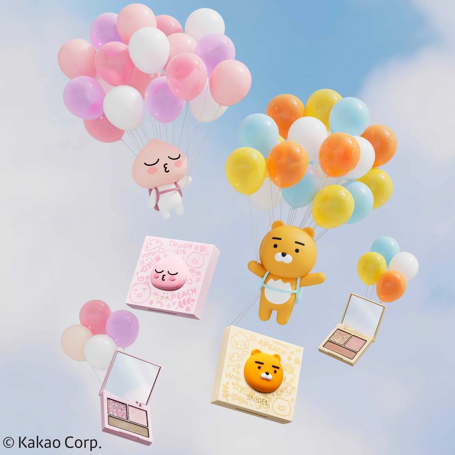 Snidel Beauty Tailored Color Eyes Kakao Friends Collection