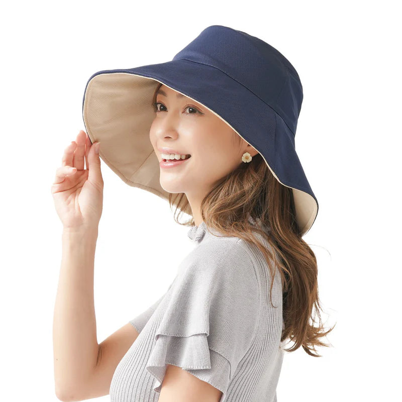 Sun Family UV-resistant Foldable Reversible Hat