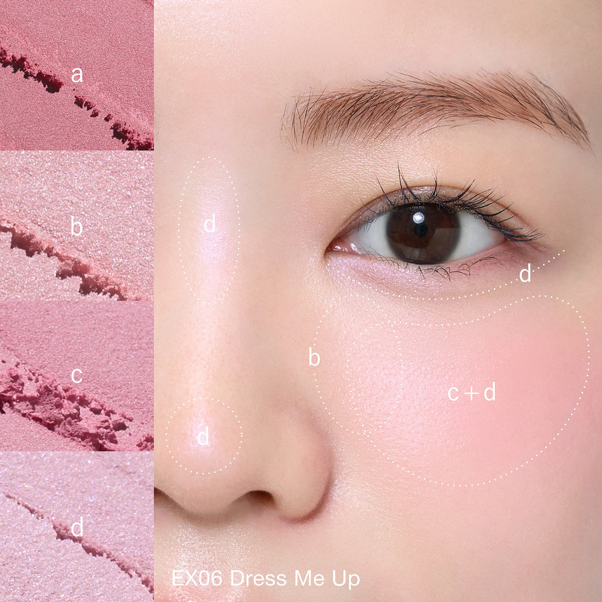 To/one Layered Petal Palette Hello Kitty Collection