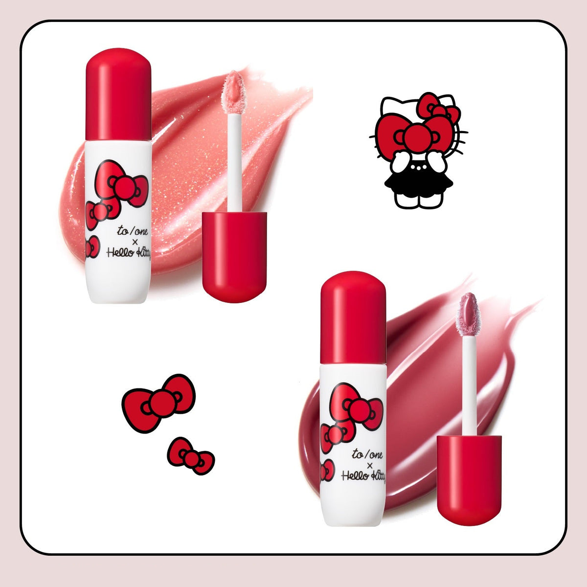To/one Petal Blooming Gloss Hello Kitty Collection