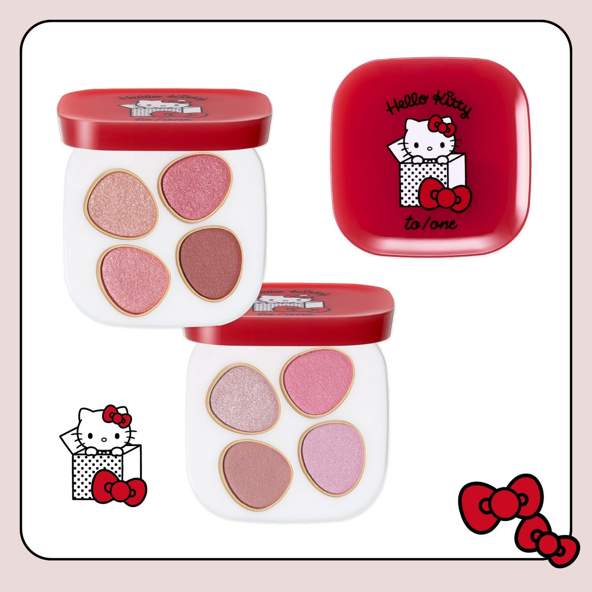 To/one Petal Float Eye Palette Hello Kitty Collection