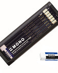 Tombow MONO Premium Pencil with MONO Eraser