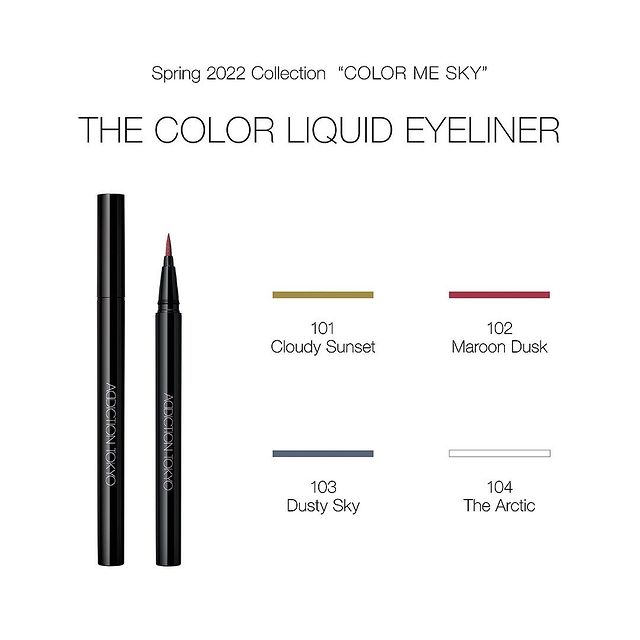 Addiction The Color Liquid Eyeliner 2022 Spring - Ichiban Mart