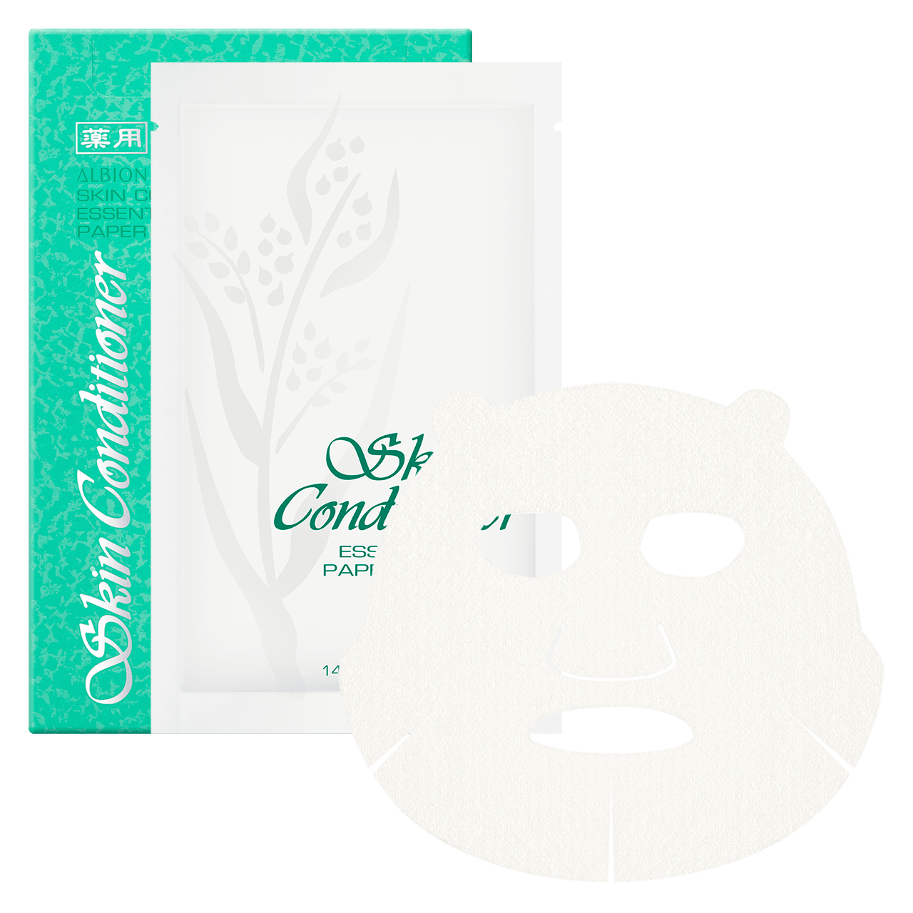 Albion Medicinal Skin Conditioner Essential Paper Mask N - Ichiban Mart