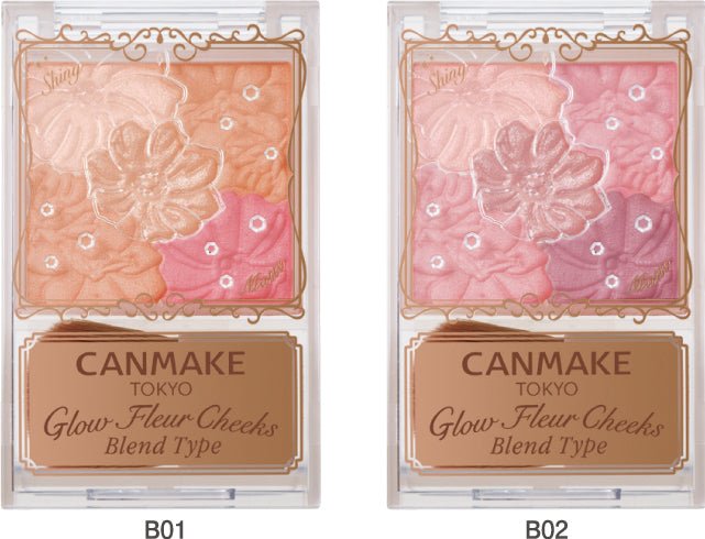 Canmake Glow Fleur Cheeks - Ichiban Mart