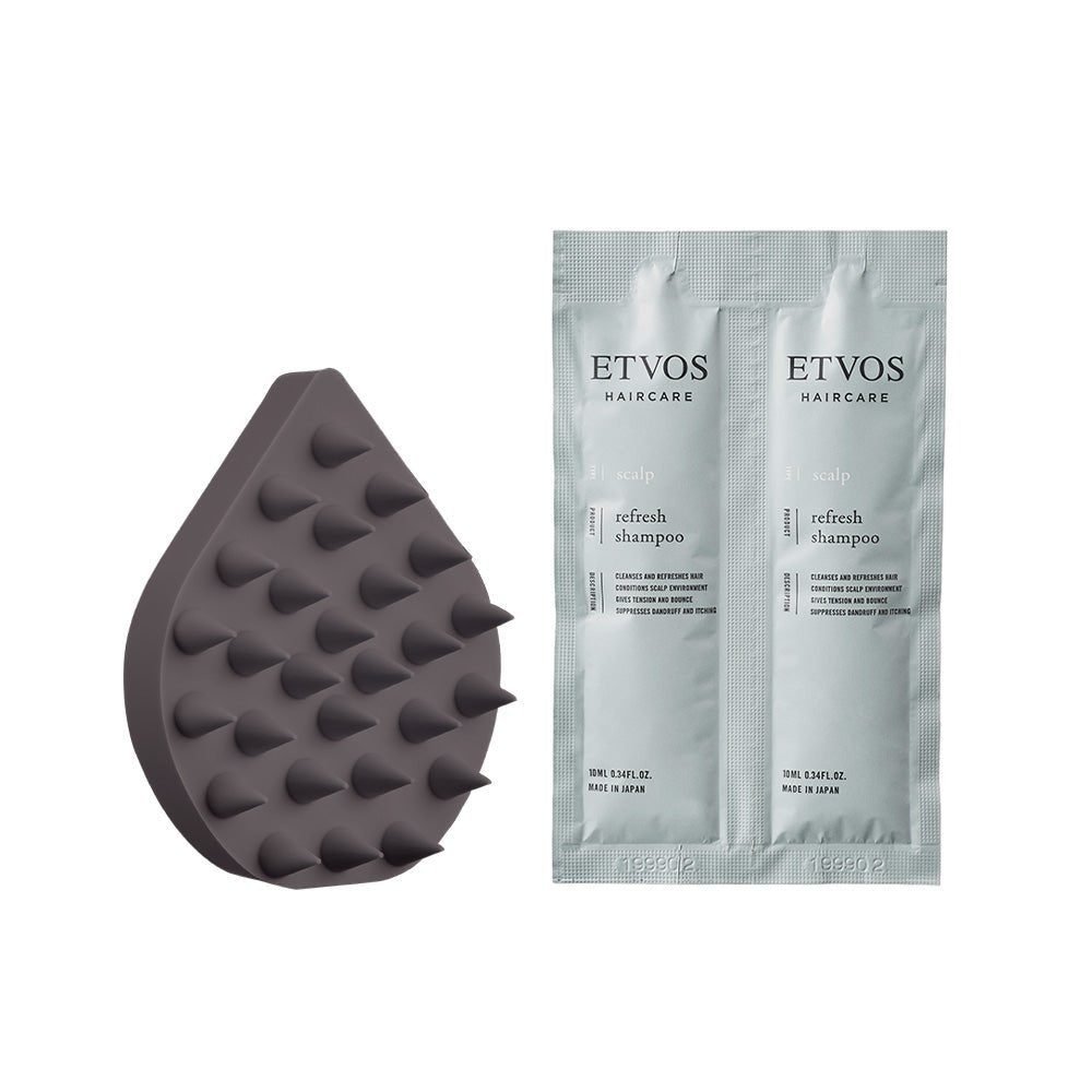 Etvos Relaxing Massage Brush Kit - Ichiban Mart