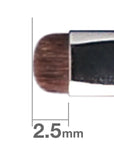 Hakuhodo G5512 Round&Flat Eyeshadow Brush Short - Ichiban Mart