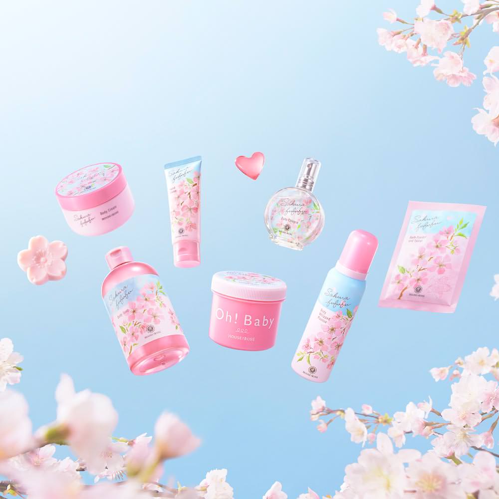House of Rose Body Smoother SK Sakura Fragrance Limited - Ichiban Mart