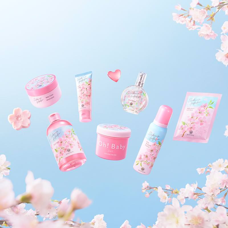 House of Rose Sakurafufufu Hand Cream - Ichiban Mart