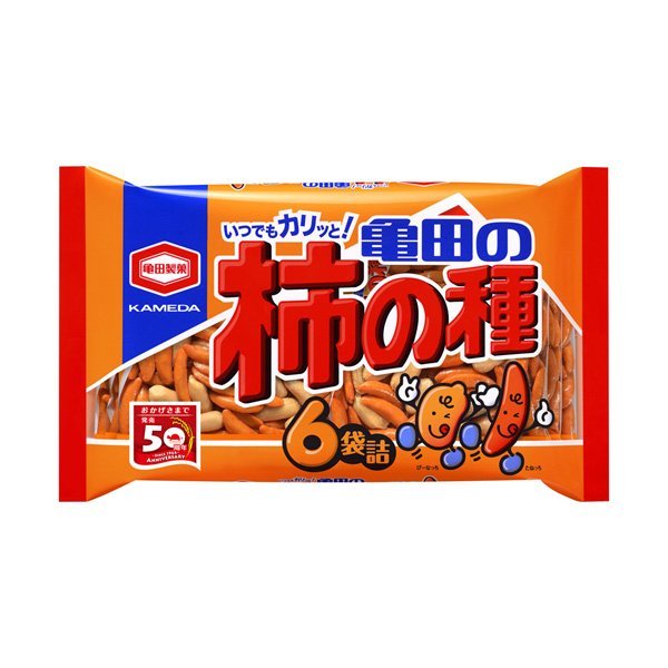 Kameda Seika Kaki No Tane Spicy Rice Crackers - Ichiban Mart