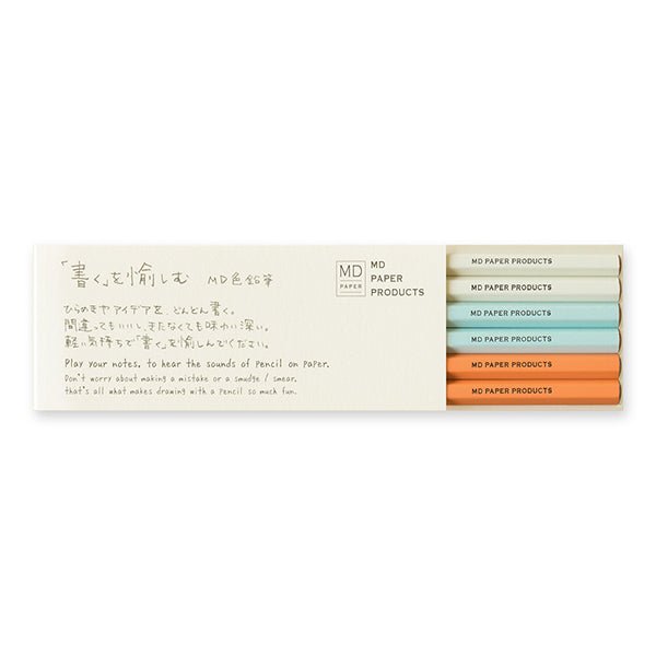 Midori Color Pencil 6-Piece Set – Ichiban Mart